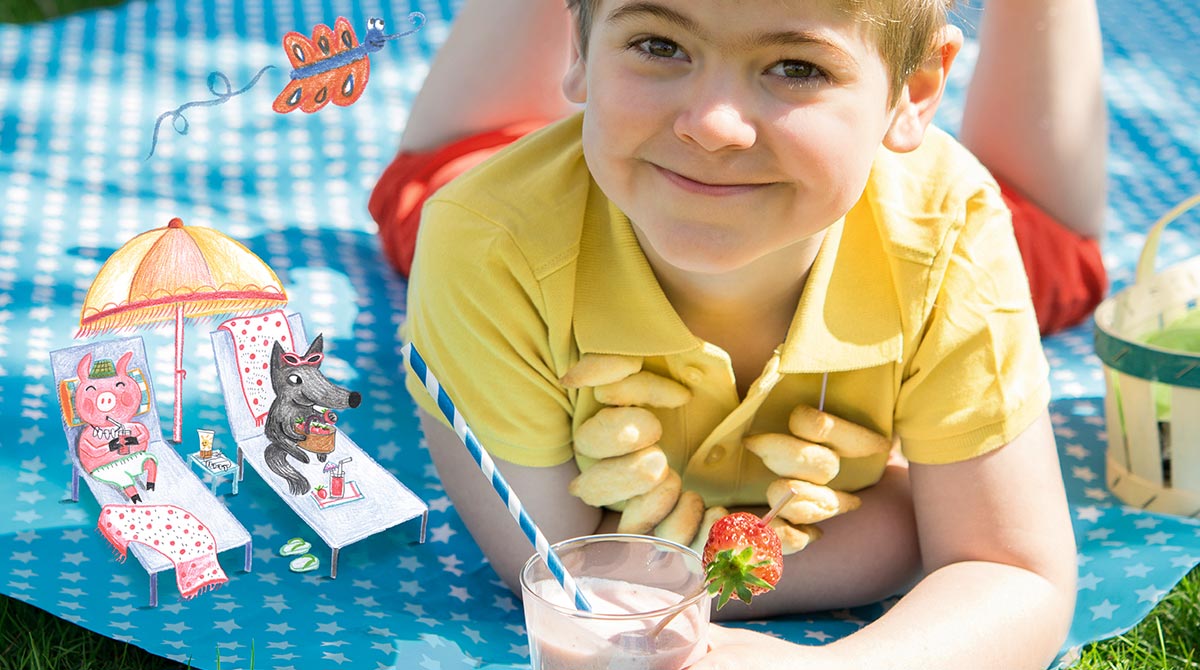 Recette pour les enfants : le goûter de l’été