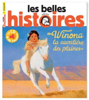 Couverture du magazine Les Belles Histoires, n°560, août 2019