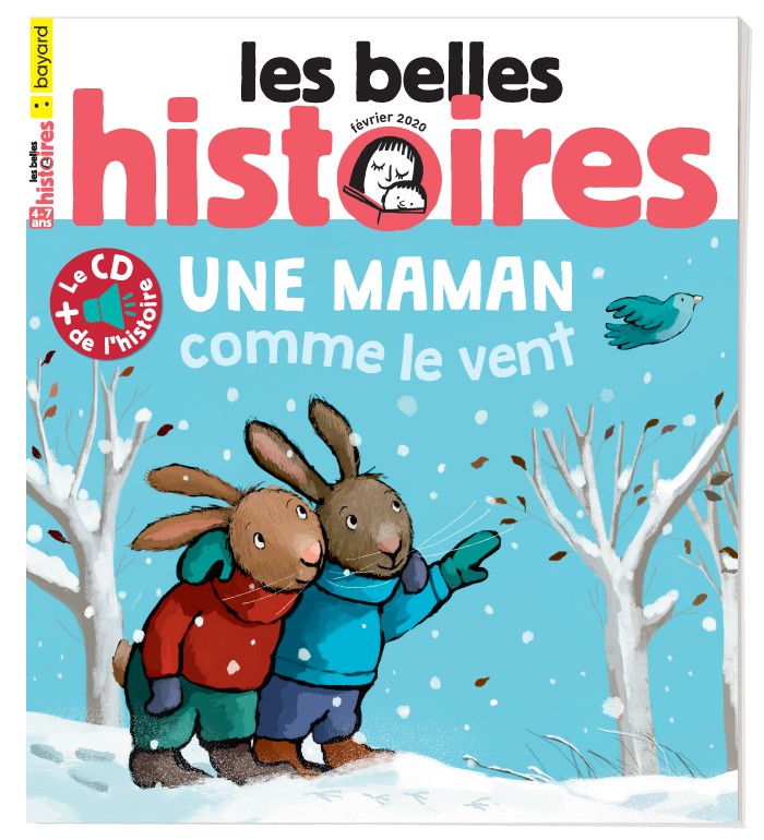 Couverture du magazine Les Belles Histoires, n°566, février 2020