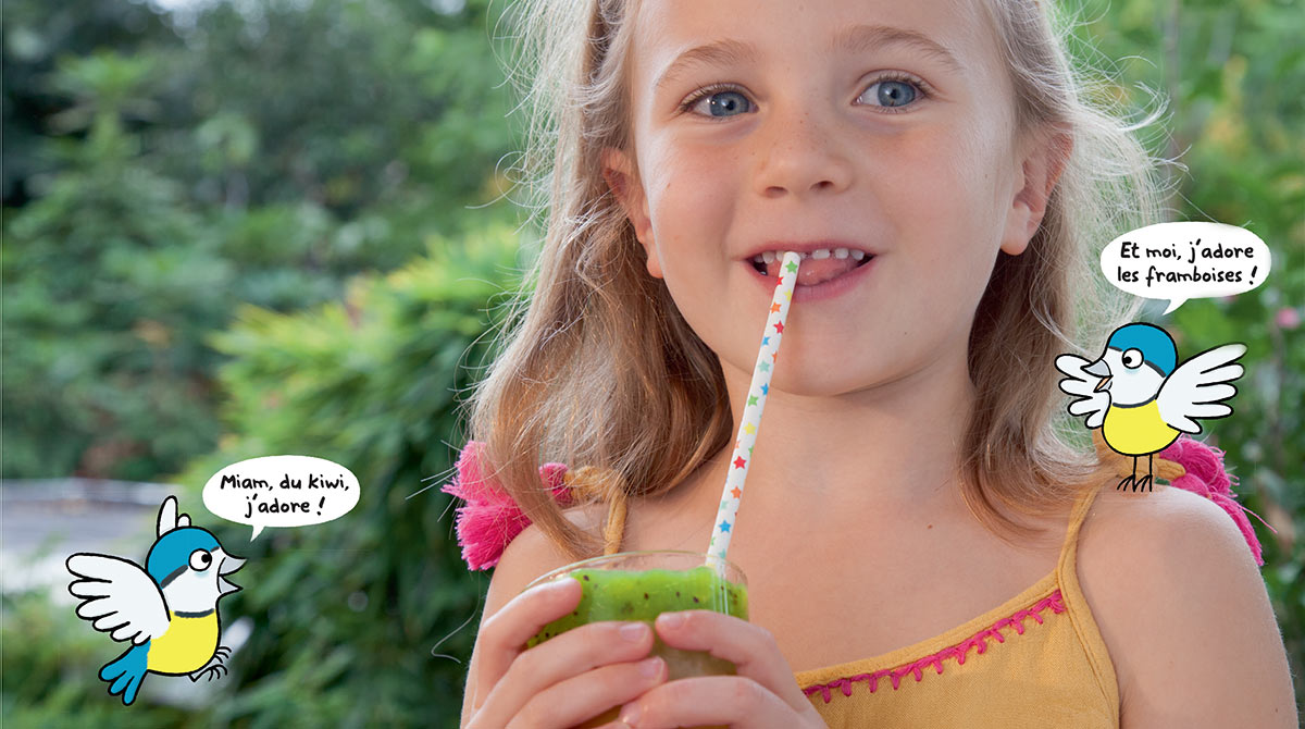 “La boisson fruitée complètement givrée !”, Les Belles Histoires n° 571, juillet 2020. Recette : Anne Chiumino. Photo : Isabelle Franciosa.