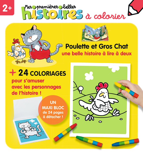 4 histoires pour mes 4 ans - Coloriage Lectures Debutants - Jeunesse - Livre