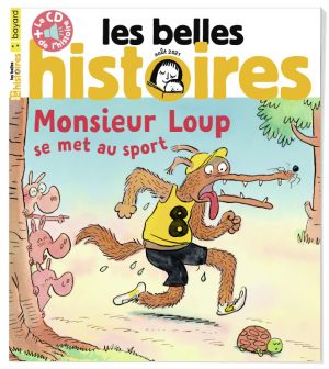 Couverture du magazine Les Belles Histoires n°584, août 2021.