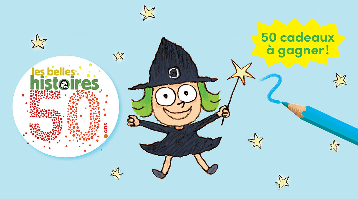 50 ans des Belles Histoires - Grand concours : dessine-toi avec Zouk !