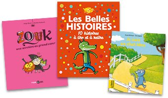 Tirage au sort 50 ans de Belles Histoires - 30 lots à gagner avec une BD Zouk, un recueil Belles Histoires, Je suis un chat bleu