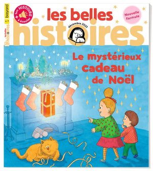 Couverture du magazine Les Belles Histoires n°612, décembre 2023 - Le mystérieux cadeau de Noël.