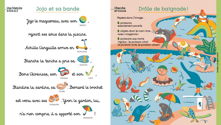 Poisson d'avril !, Les Belles Histoires n°616, avril 2024. Illustration : Sarah Loulendo.